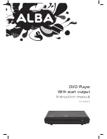 Предварительный просмотр 1 страницы Alba CDVD2251N Instruction Manual