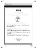 Предварительный просмотр 16 страницы Alba CDVD2251N Instruction Manual