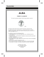 Предварительный просмотр 14 страницы Alba CMP312 Instruction Manual