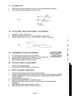 Предварительный просмотр 9 страницы Alba CTV 10RC Service Manual