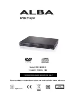 Alba DVD1620BUK User Manual preview