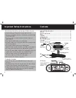 Preview for 2 page of Alba FM76969 Instruction Manual