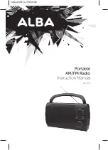 Alba PR-203 Instruction Manual preview