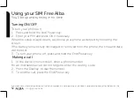 Предварительный просмотр 32 страницы Alba SIM Free Instruction Manual