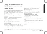 Preview for 35 page of Alba SIM Free Instruction Manual