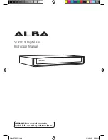 Alba STB102XI Instruction Manual preview