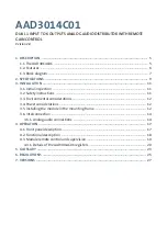 Preview for 3 page of Albalá Ingenieros AAD3014C01 Manual