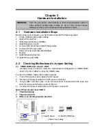 Preview for 12 page of Albatron H55 User Manual