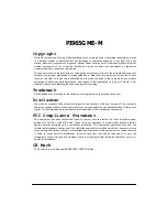 Albatron PI965GME-M User Manual предпросмотр