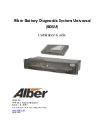 Alber BDSU Installation Manual предпросмотр