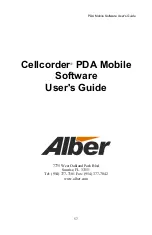 Предварительный просмотр 71 страницы Alber Cellcorder CRT-300 User Manual