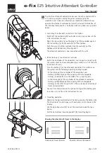 Alber e-fix E25 User Manual предпросмотр