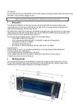 Preview for 4 page of Alberici CHANGEONE CMS Arm Operator'S Manual