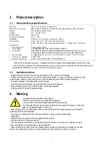 Предварительный просмотр 5 страницы Alberici LAND Operator'S Manual