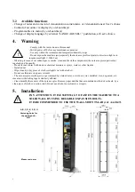 Preview for 6 page of Alberici Spike CM Arm Operator'S Manual