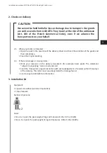 Preview for 5 page of Albiges Skin Wood Installation Instructions & User Manual