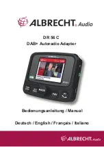 Preview for 1 page of Albrecht Audio 27156 Instruction Manual