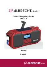 Предварительный просмотр 15 страницы Albrecht Audio DR 112 Manual