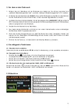 Preview for 5 page of Albrecht Audio DR 53 Manual