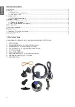 Предварительный просмотр 2 страницы Albrecht Audio DR 54 Manual