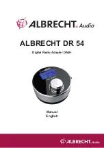 Предварительный просмотр 9 страницы Albrecht Audio DR 54 Manual