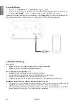 Предварительный просмотр 12 страницы Albrecht Audio DR 790 CD Manual