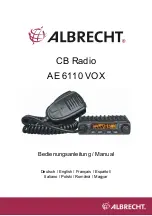 Albrecht 12613 Manual preview