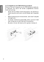 Предварительный просмотр 8 страницы Albrecht 12648.02 Manual