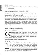 Preview for 4 page of Albrecht 42100 Manual