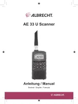 Albrecht AE 33 U Owner'S Manual preview