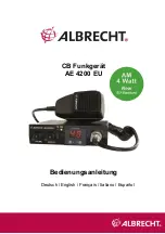 Albrecht AE 4200 EU User Manual preview