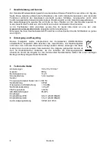 Preview for 8 page of Albrecht AE 4200 EU User Manual