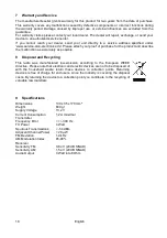 Preview for 18 page of Albrecht AE 4200 EU User Manual