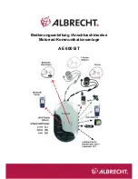 Предварительный просмотр 1 страницы Albrecht AE 600 BT Operating Manual