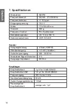 Preview for 14 page of Albrecht AE 6120 VOX Manual