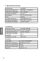 Preview for 62 page of Albrecht AE 6120 VOX Manual