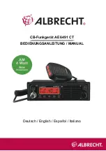 Предварительный просмотр 1 страницы Albrecht AE 6491 CT Manual