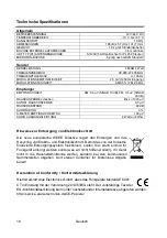 Предварительный просмотр 16 страницы Albrecht AE 6491 CT Manual