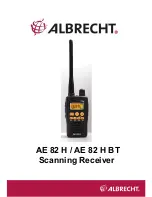 Preview for 1 page of Albrecht AE 82 H BT Instruction Manual