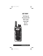 Albrecht AE180H Operating Manual preview