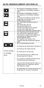 Preview for 15 page of Albrecht AE33 H Owner'S Manual