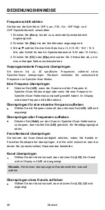 Preview for 20 page of Albrecht AE33 H Owner'S Manual