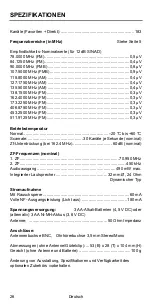 Preview for 26 page of Albrecht AE33 H Owner'S Manual