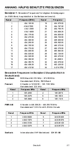 Preview for 27 page of Albrecht AE33 H Owner'S Manual