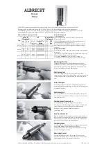 Предварительный просмотр 1 страницы Albrecht APC 14 Manual