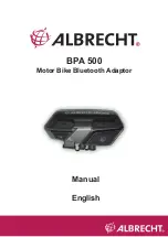 Предварительный просмотр 9 страницы Albrecht BPA 500 Manual