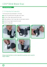 Preview for 12 page of Albrecht CDS WRIST BRACE DUO User Instructions