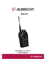 Albrecht DB 270 User Manual preview