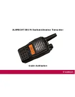 Предварительный просмотр 89 страницы Albrecht DB 275 Manual