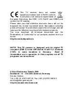 Preview for 25 page of Albrecht digi-TV 200 User Manual